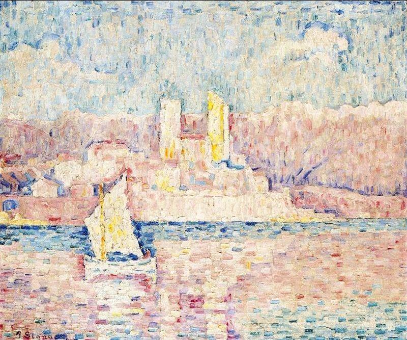 Paul Signac Cap d'Antibes china oil painting image